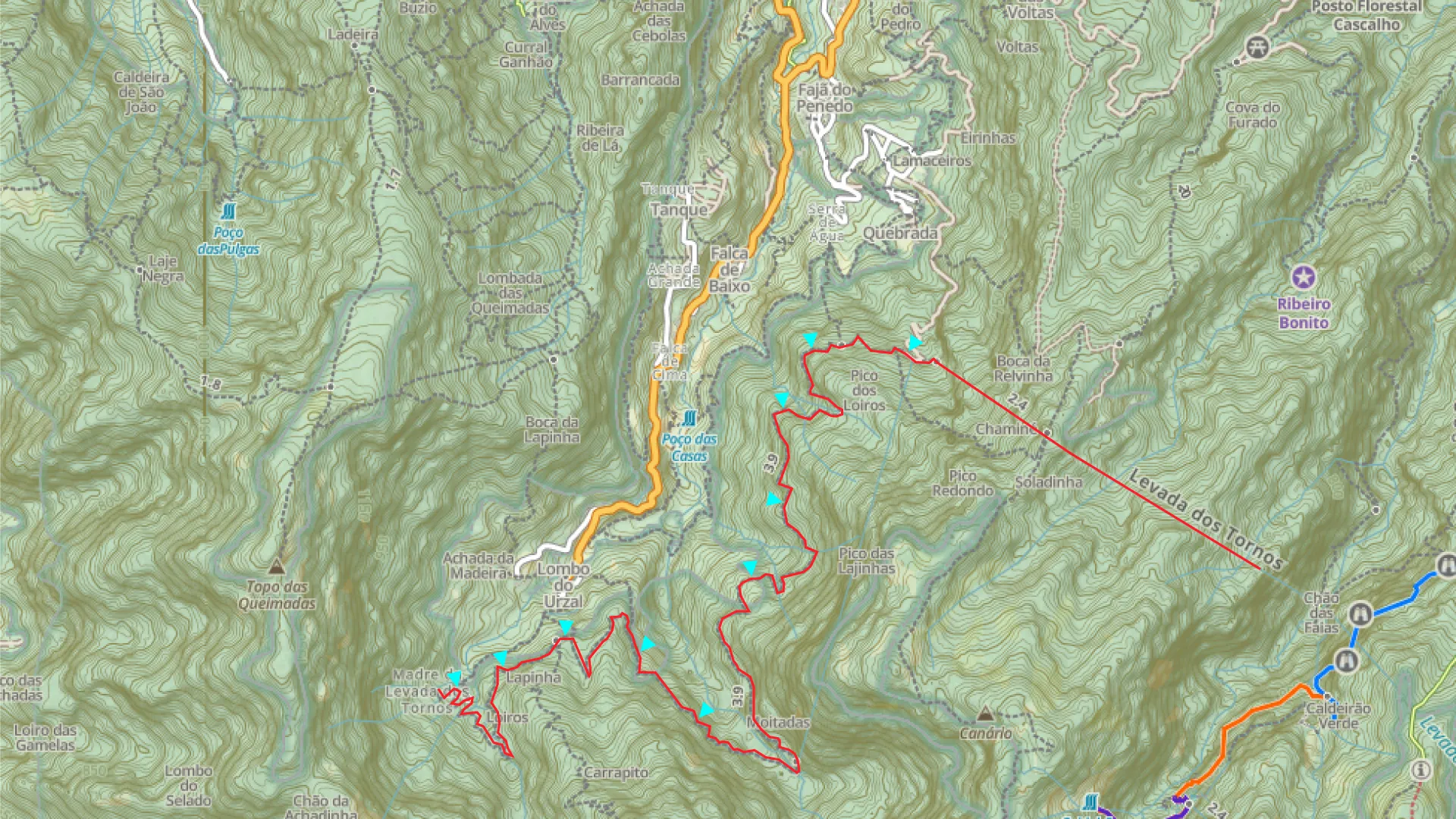 Levada dos Torno Boaventurassa.